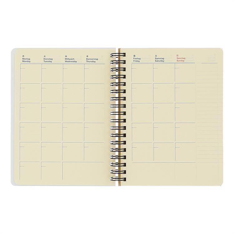 ロルバーン フリーダイアリー L カルヴェ グレージュ グレージュ