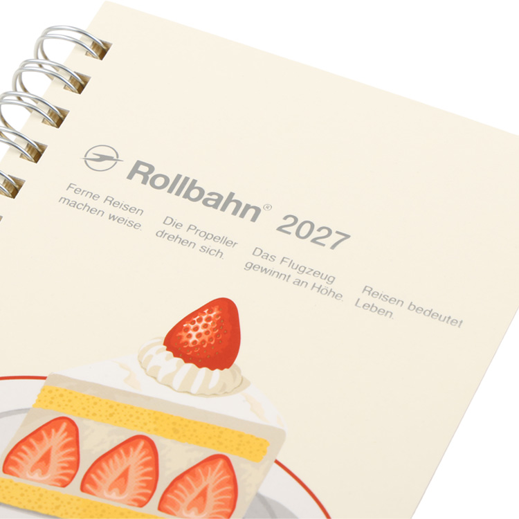2026年10月始まり手帳 月間 M ロルバーンダイアリー ケーキ【ロフト限定】 ケーキ