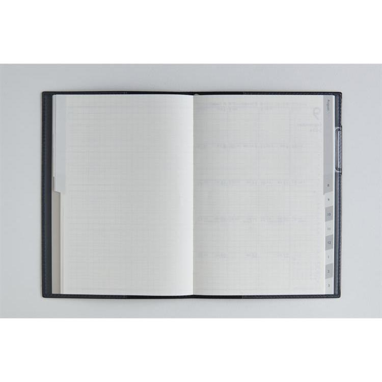 2026年3月始まり手帳 月間 B6 ディアクレール1(621)ブラック