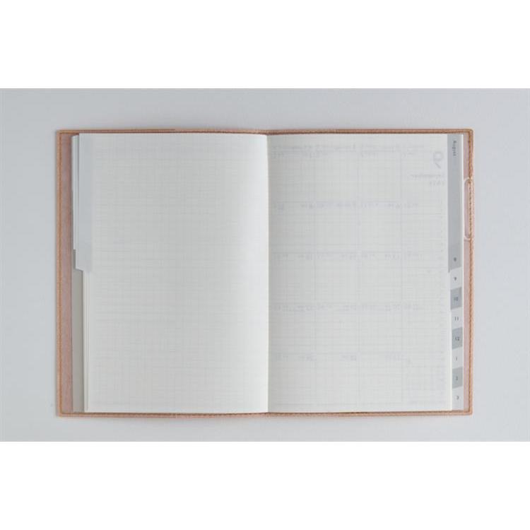 2026年3月始まり手帳 月間 B6 ディアクレール3(623)オレンジ