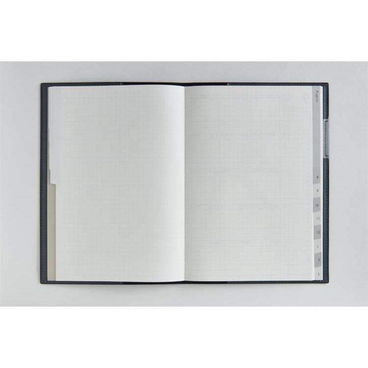 2026年3月始まり手帳 月間 A5 ディアクレールラプロ1 月曜始まり(626)ネイビー