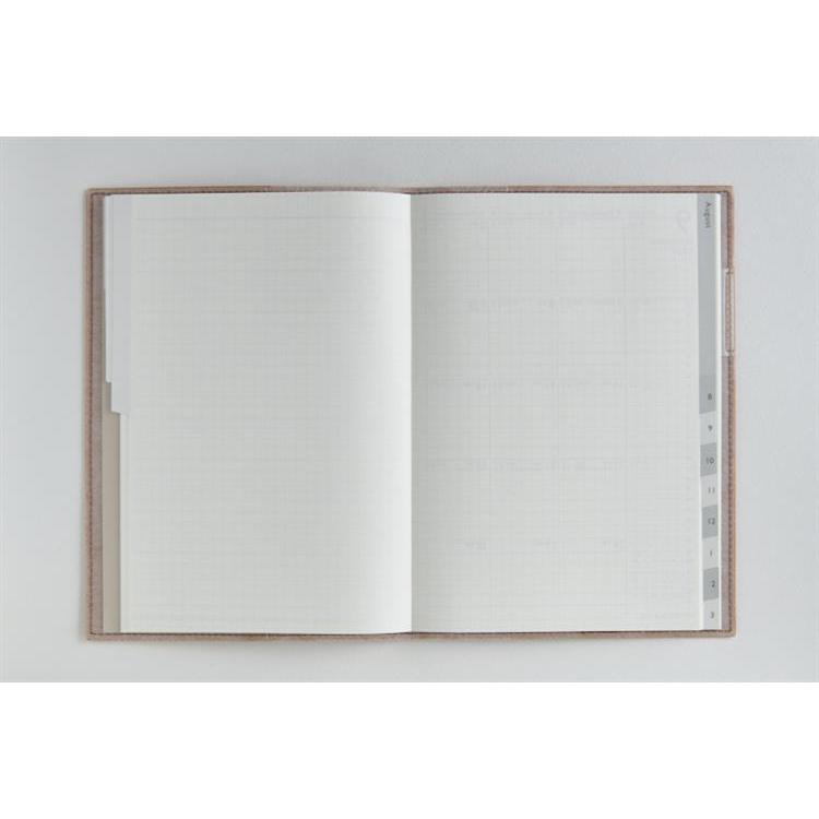 2026年3月始まり手帳 月間 A5 ディアクレールラプロ2 月曜始まり(627)キャラメル