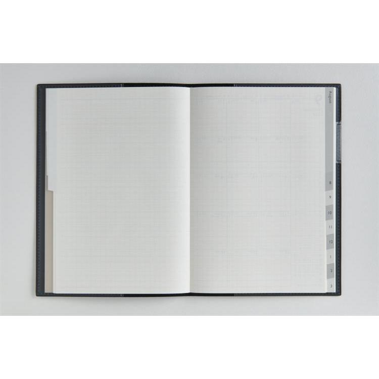 2026年3月始まり手帳 月間 A5 ディアクレールラプロ4 月曜始まり(629)ブラック