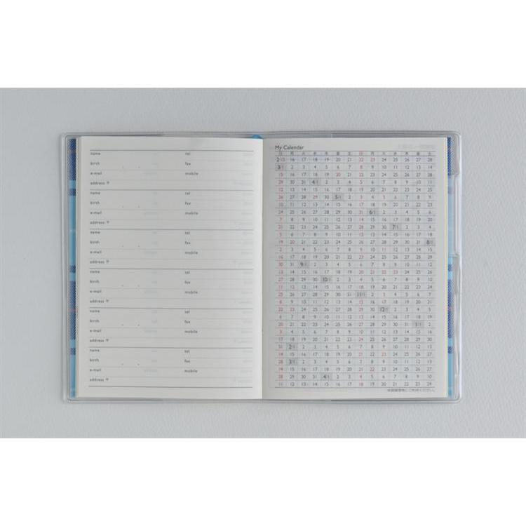 2026年3月始まり手帳 月間 B7 プチクレール2(672)