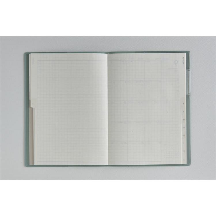 2026年3月始まり手帳 月間 B6 トリンコ2(713)ダルブルー ダルブルー