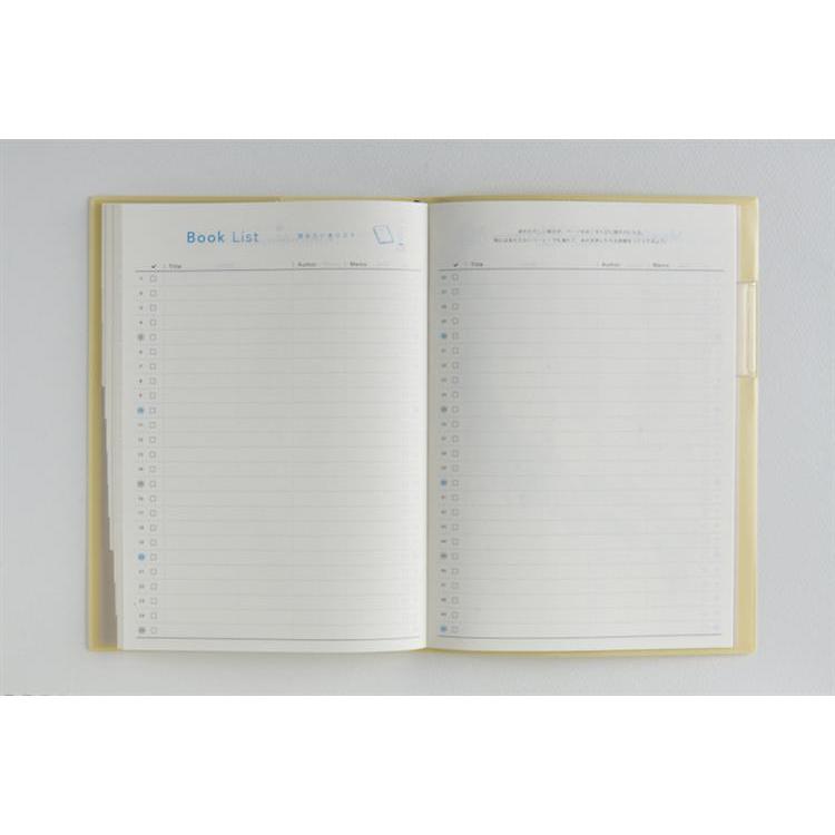 2026年4月始まり手帳 週間ブロック A5 トリンコ10(742)バターイエロー バターイエロー