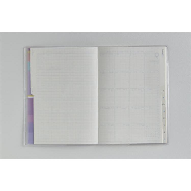 2026年3月始まり手帳 月間 B6 ミアクレール5(920)パープル