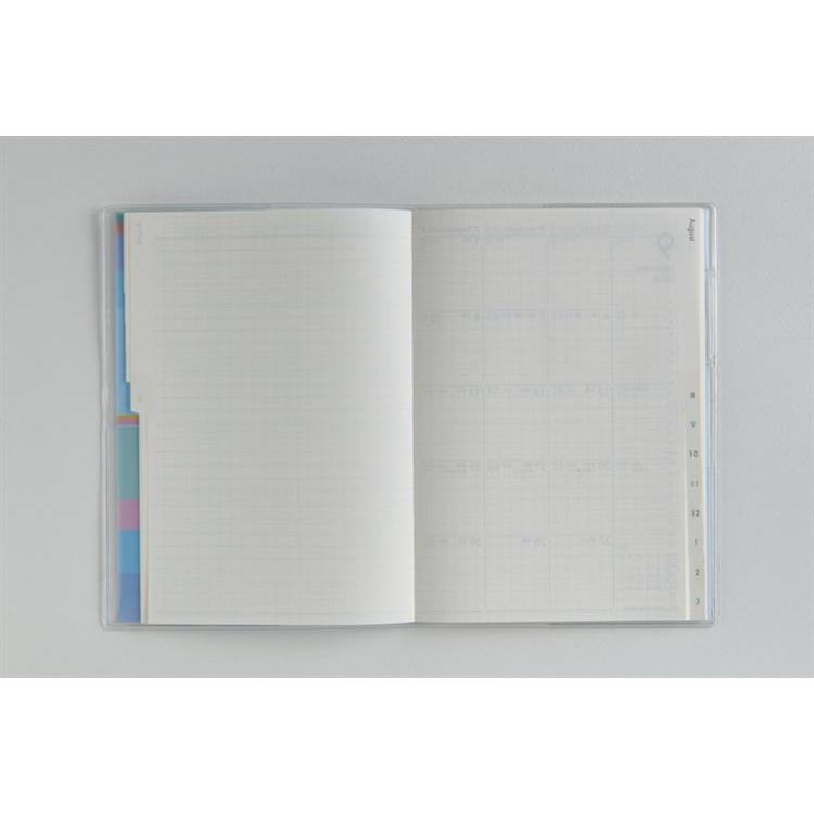 2026年3月始まり手帳 月間 B6 ミアクレール2(922)ブルー