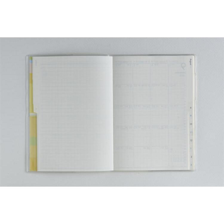 2026年3月始まり手帳 月間 B6 ミアクレール3(923)イエロー