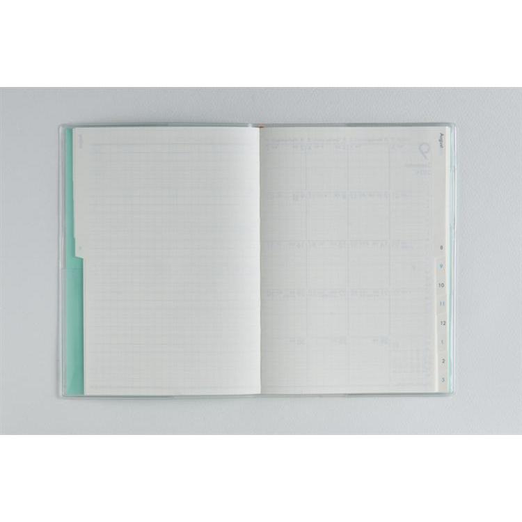 2026年3月始まり手帳 月間 B6 ミアクレール6 月曜始まり(925)ブルー