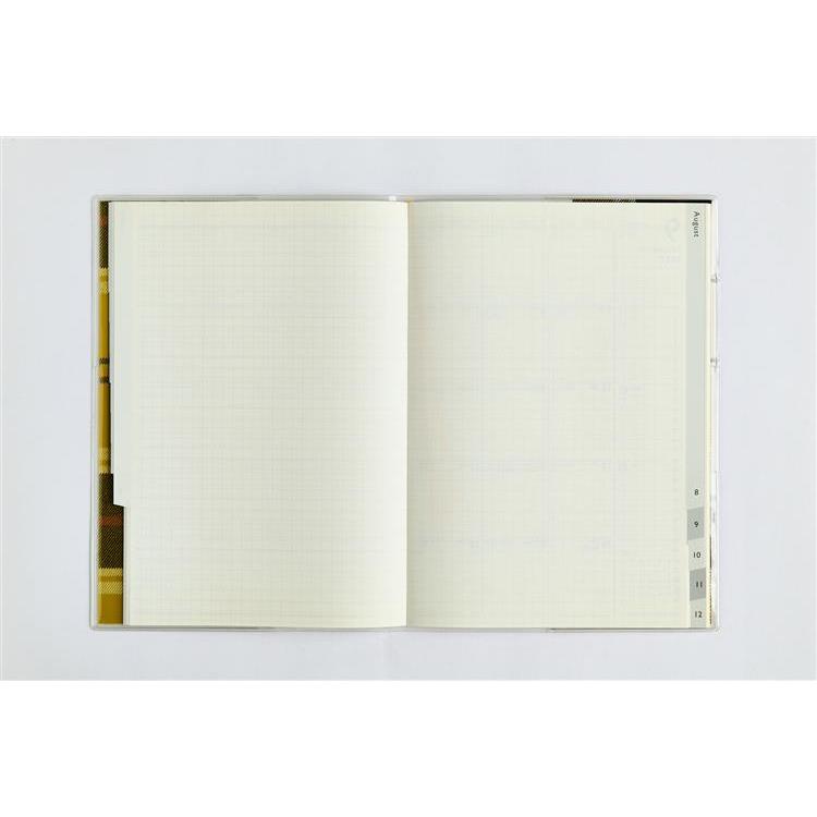 2026年12月始まり手帳 月間 A5 クレールインデックスグラン2 チェック