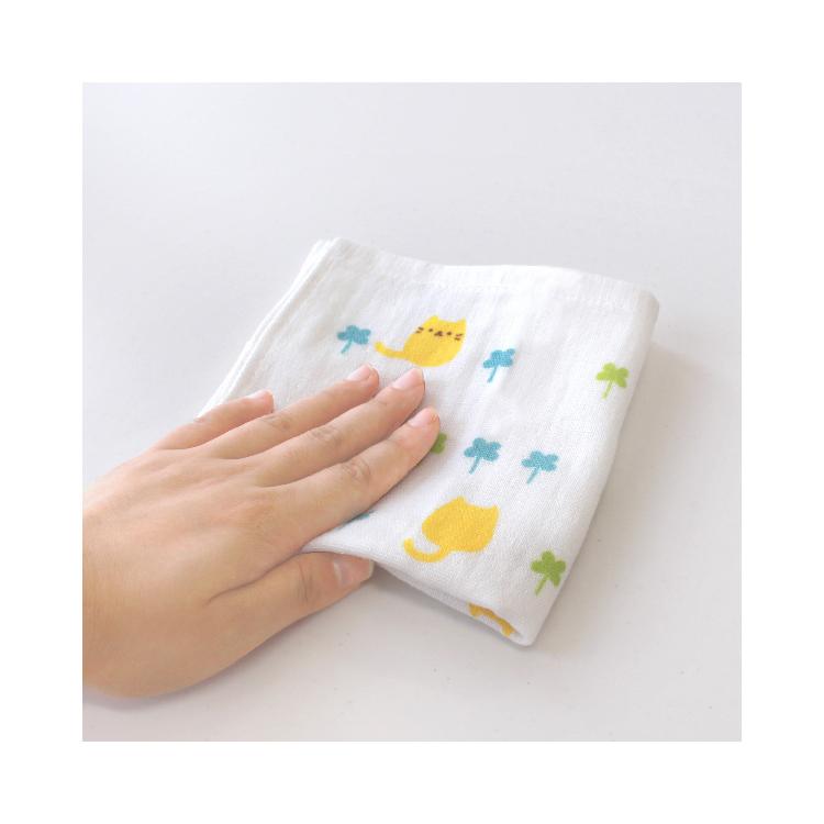 【うさぎ・ネコ柄セット】イヤなニオイのしないふきん 30×30cm 1枚入 うさぎ・ネコ