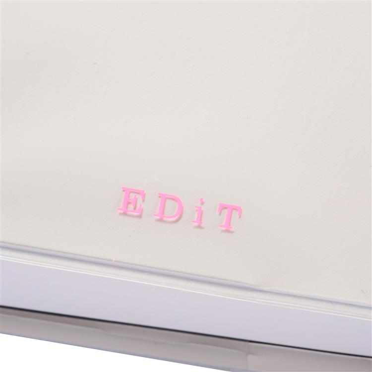 2026年4月始まり手帳 デイリー B7変形 EDiT タイポポケット アイボリー アイボリー