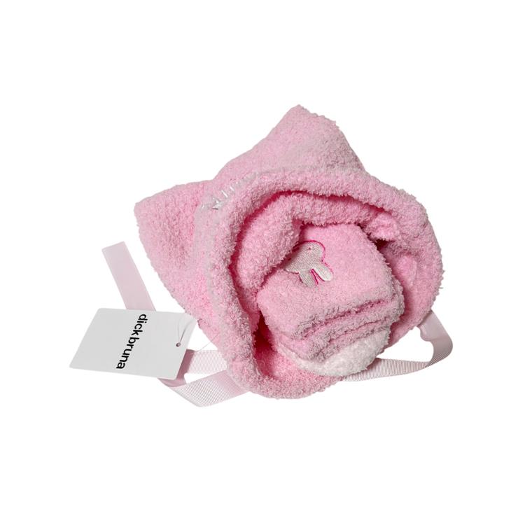 もこもこ靴下IN巾着 ミッフィー ピンク