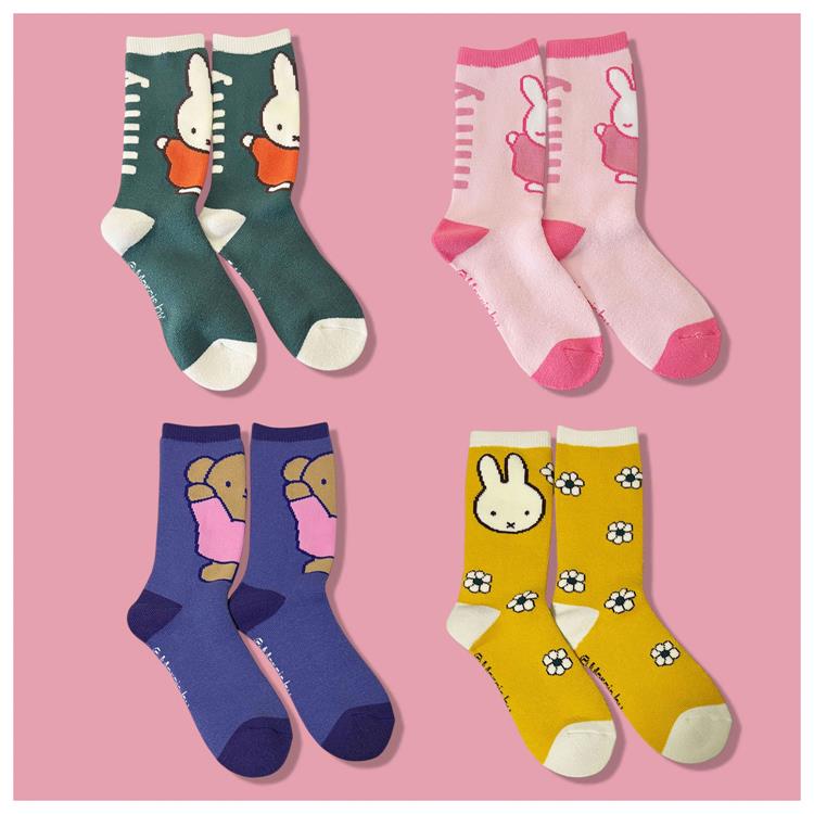 ぽっかぽかルームソックス ミッフィー ダルトーン