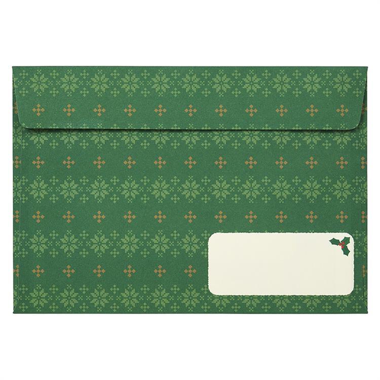 クリスマスカード ふかふかテディベア