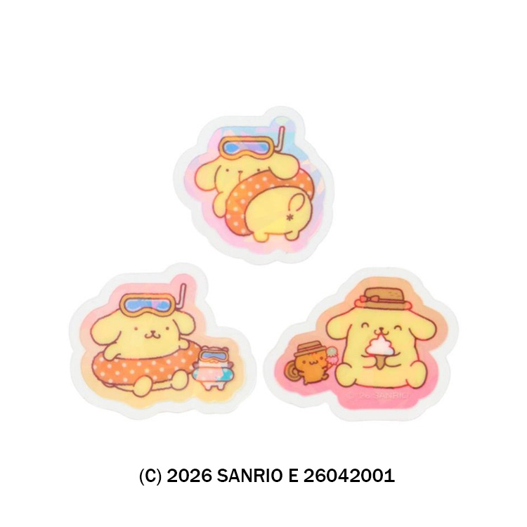 夏シール ポムポムプリン ポムポムプリン