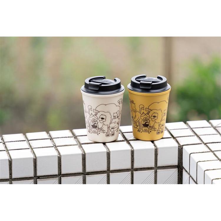 コーヒーミル見る動物たち スリーク 300ml ベージュ ベージュ