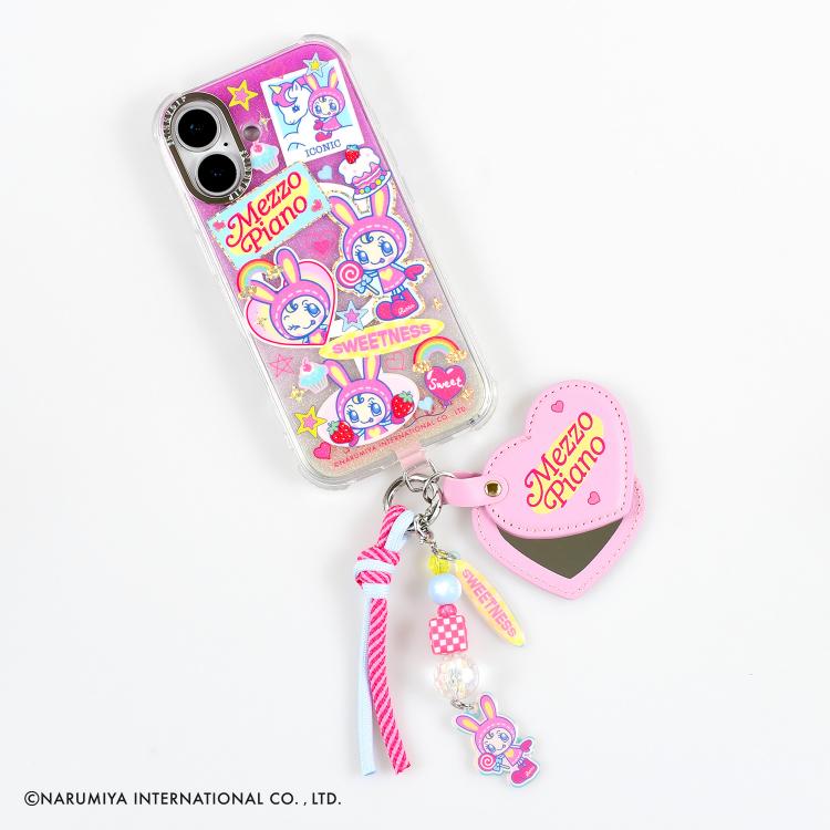 SKINNYDIP×メゾピアノ ジュニア ミラーチャーム スウィート