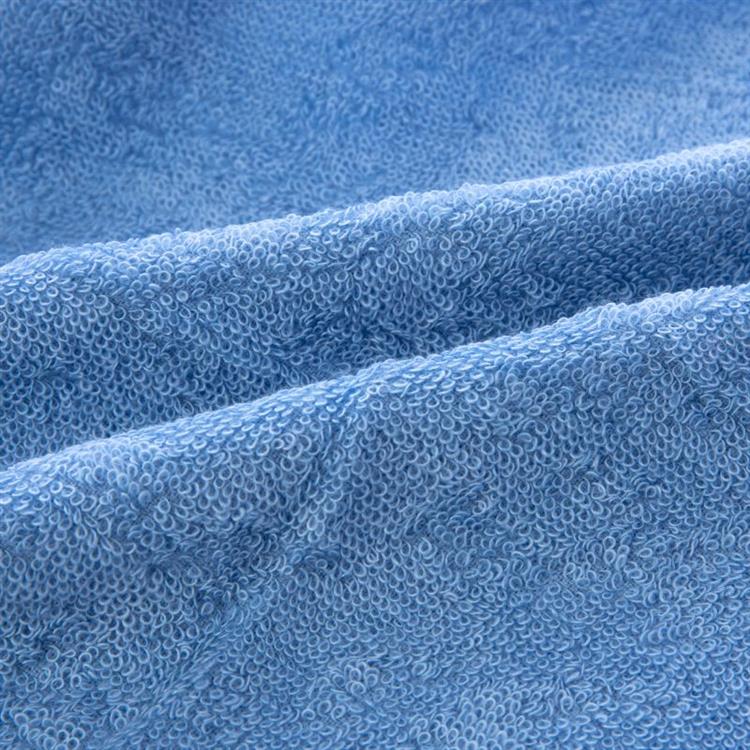 持ち歩き専用 コンパクトタオル 25×95cm ブルー ブルー