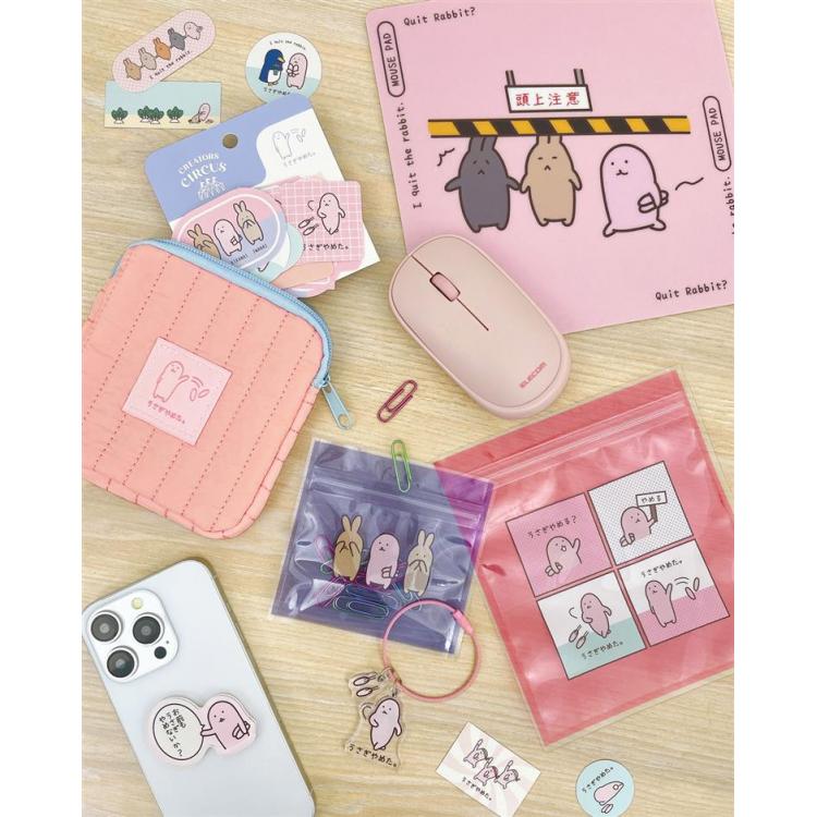 クリエイターズサーカス ステッカー usagino うさぎやめたっ。 うさぎやめたっ。