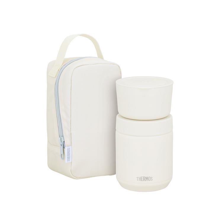 真空断熱スープランチセット 550ml JEE-551 アイボリー アイボリー