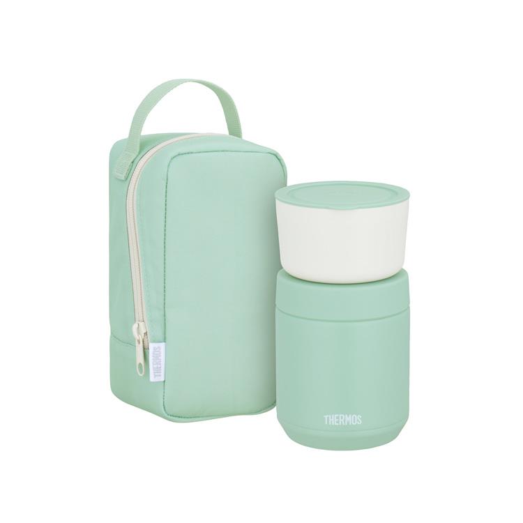 真空断熱スープランチセット 550ml JEE-551 ミントグリーン ミントグリーン
