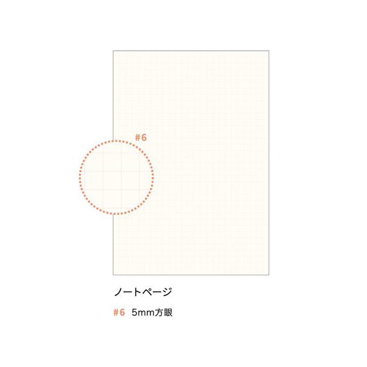 2026年1月始まり手帳 月間 B6 ラケルタ レッド レッド