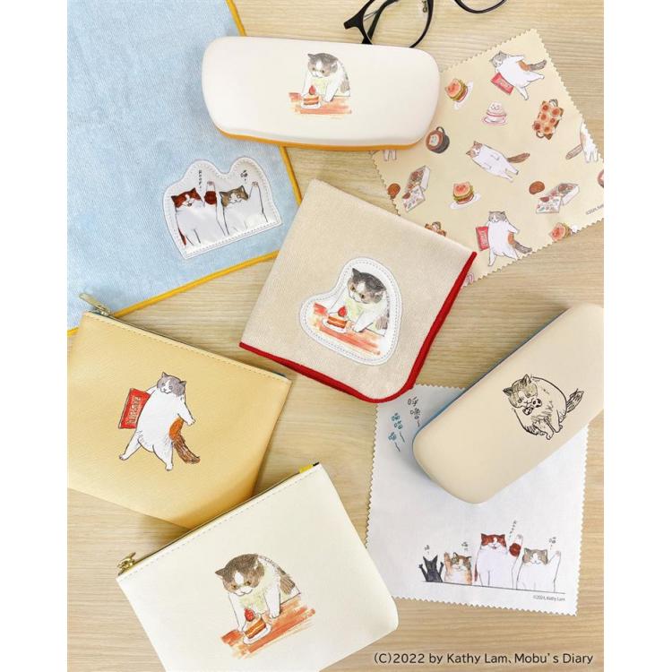 合皮ポーチ 黒山キャシー・ラム フード フード