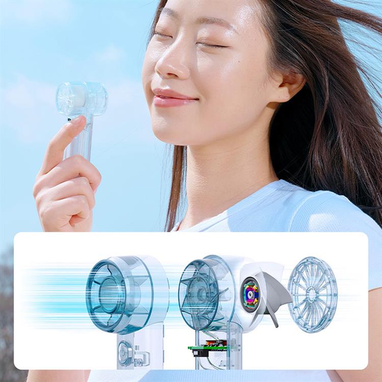 ミニ Z ポーチファン ブルー 扇風機 ブルー