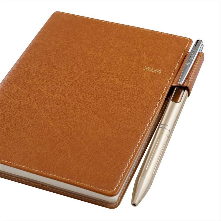 ２０２４年１月始まり手帳 週間バーチカル Ａ６ キャレル バーチカル２ キャメル(キャメル): ステーショナリー | ロフト公式通販サイト | LOFT