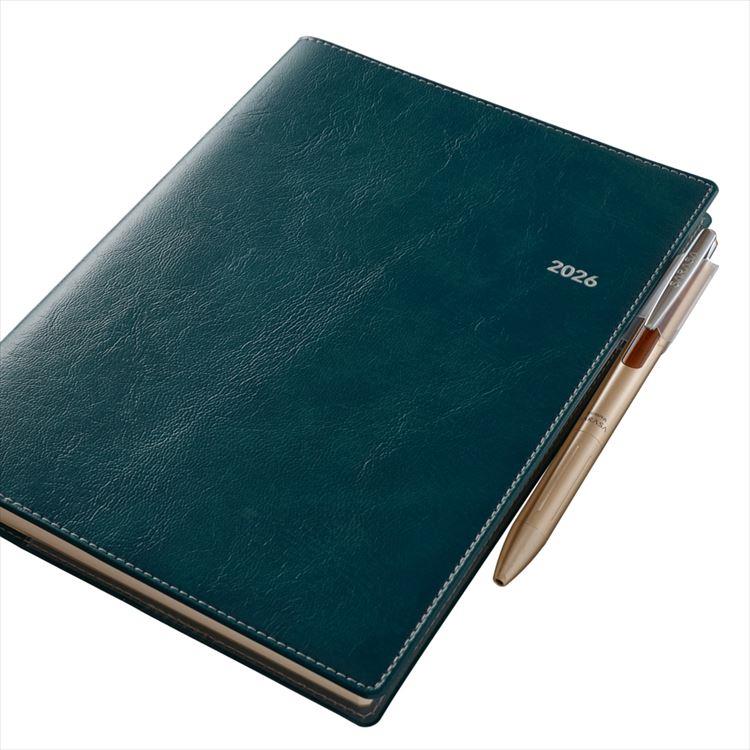 2026年4月始まり手帳 週間レフト A5 NOLTY エクリ4 日曜始まり コーラルリーフ