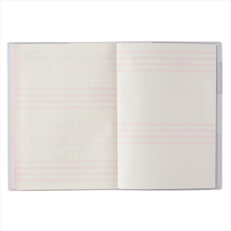 2026年4月始まり手帳 週間バーチカル A5 ペイジェム ラベンダー ラベンダー