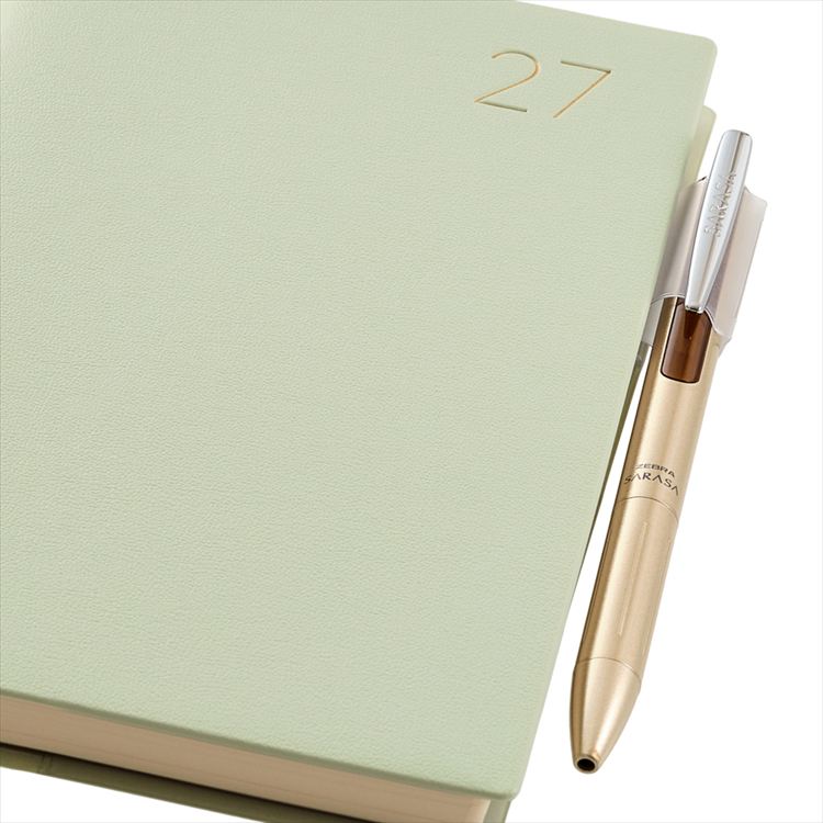 2027年1月始まり手帳 週間レフト B6変型 NOLTY ユー ミント ミント