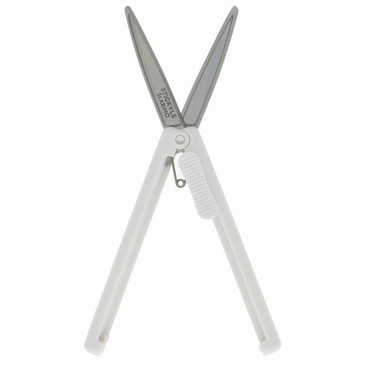 スティッキールはさみ スラリノ ホワイト ホワイト