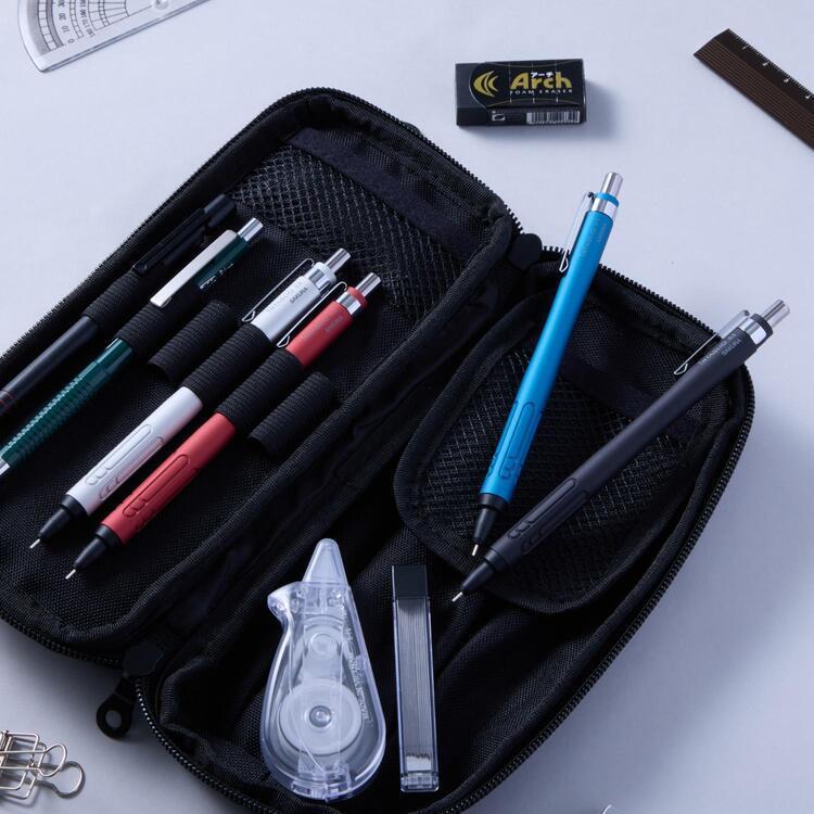 インタリオ シャープペン 0.5mm シルバー シルバー