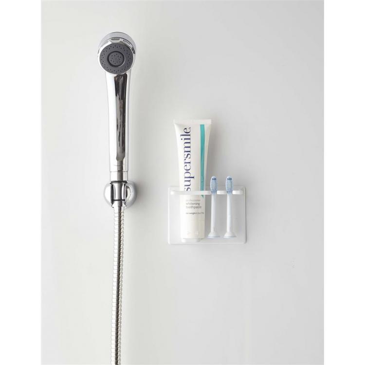 マグネット チューブ&トゥースブラシホルダー ホワイト tower タワー