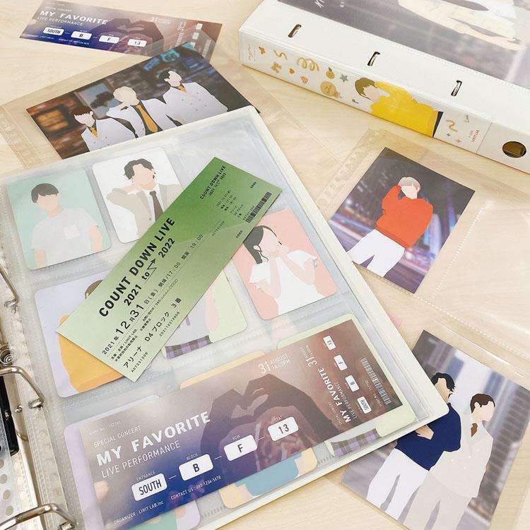 ミファ コレクションポケット A4 2ポケット