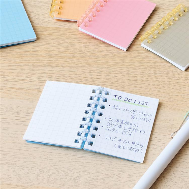 オープンリングノート ミニ グリーン グリーン