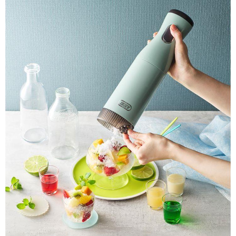 コードレスふわふわかき氷器 ペールアクア ペールアクア