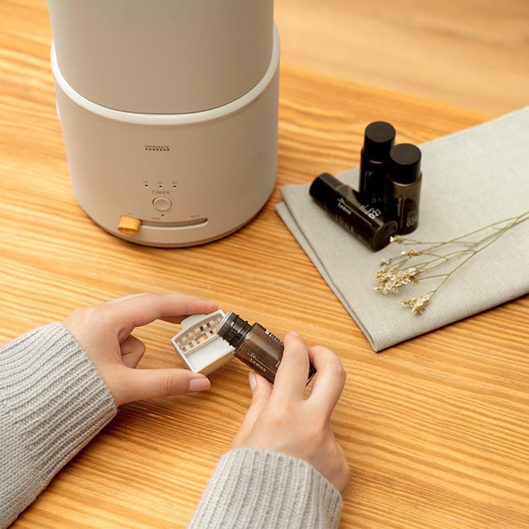 超音波式 ダブル抗菌 上部給水超音波式加湿器 アロマウォーター対応 ブラック 1.5L