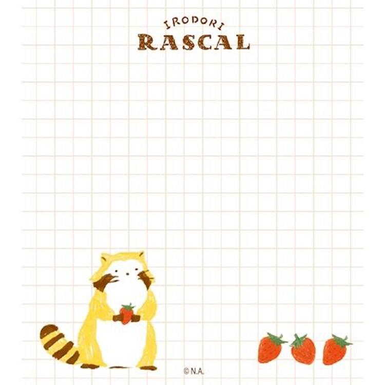 メモパッド いろどりラスカル スイーツ スイーツ