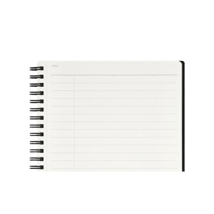 リングノート A5 横罫 ニーモシネ ブラック