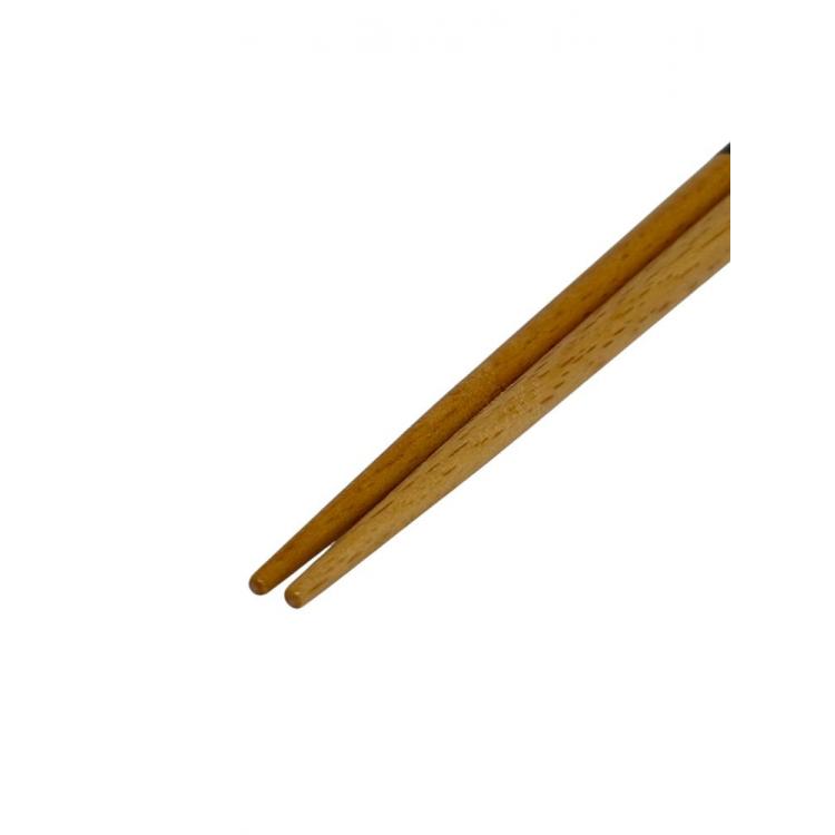 ぶなくりぬき箸箱・箸セットバンド付 18cm