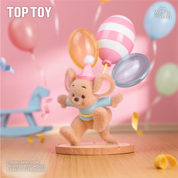 くまのプーさん ストラップ 4個セット TOPTOY くまのプーさん ファミリーカーニバルシリーズ ブラインド