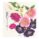 クリスマスローズ柄