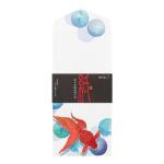ビー玉金魚柄
