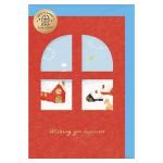 雪景色とおうち