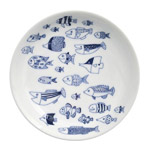 小皿：魚の群れ１