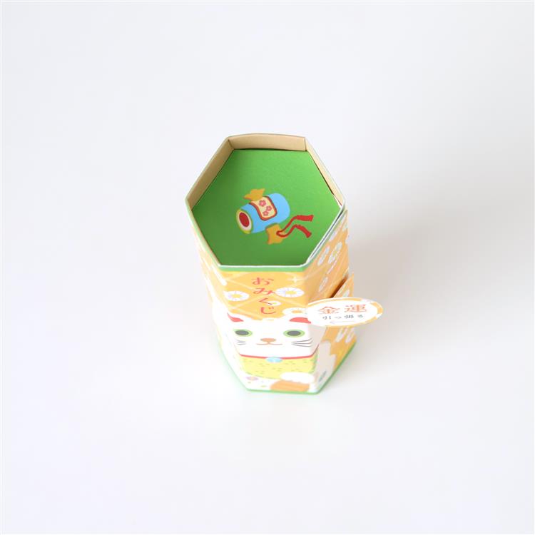 年賀 開運!猫みくじ 金運 1枚入り 金運